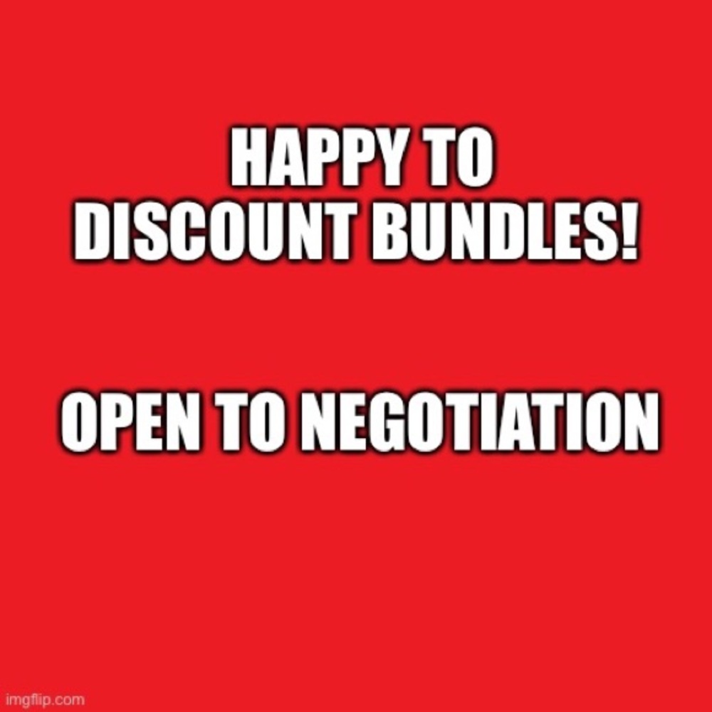 Open to negotiation